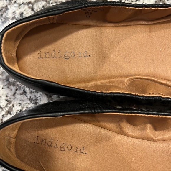 EUC Indigo Rd Ballet Flat. Sz 8.5 Like New - Picture 3 of 8